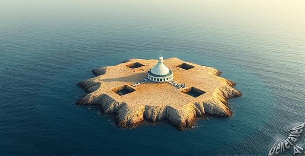 La nueva isla se encuentra a 30 kilómetros al suroeste de la isla Maly Zhemchuzhny