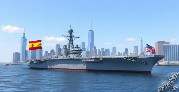 El portaeronaves Juan Carlos I y el buque-escuela Juan Sebastián Elcano serán enviados a Nueva York