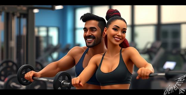 Han dado un nuevo paso juntos al apuntarse al gimnasio