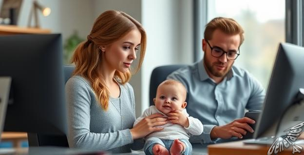 Las madres siguen siendo las que más permisos se acogen