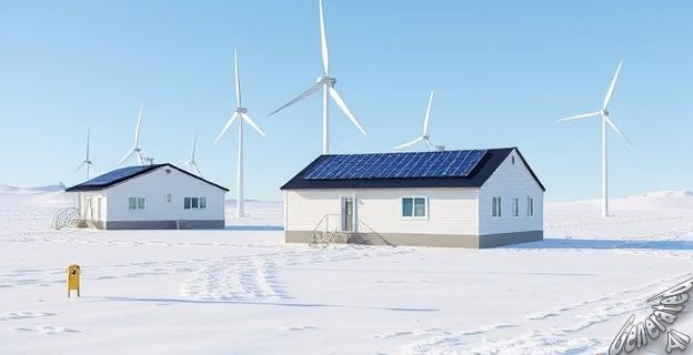 Un sistema integrado de viento, sol, hidrógeno y baterías