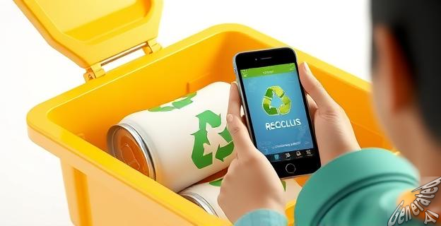 La app RECICLOS te recompensa con puntos canjeables por reciclar latas y botellas de plástico en el contenedor amarillo