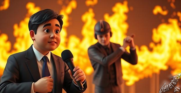 Un hombre armado con un bate