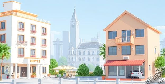 Los hoteles representaron cinco veces más noches reservadas que los alquileres de corta duración en Airbnb en las diez ciudades de la UE más visitadas
