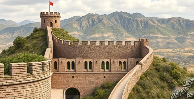Las murallas de Finestres son una formación natural en Aragón que recuerda a la Muralla China