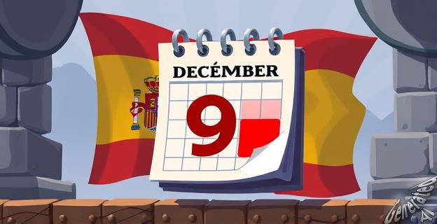 El 9 de diciembre es festivo en Andalucía, Aragón, Asturias, Castilla y León, Extremadura y Murcia.