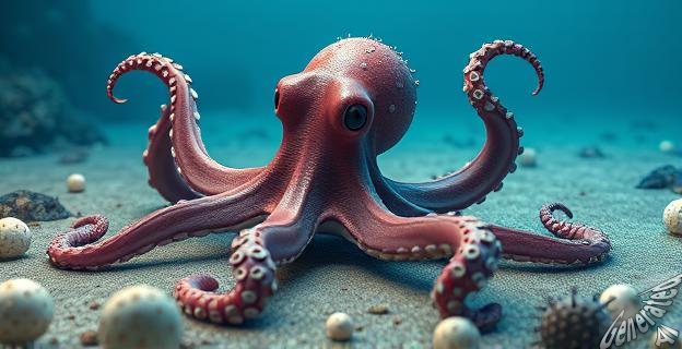 El pulpo tiene verrugas cuya función y composición aún no se conocen