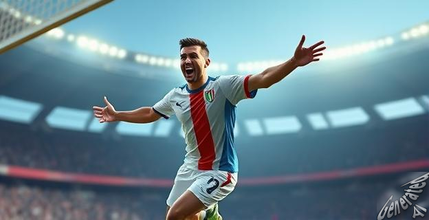 Italia gana con un gol de Tonali en el minuto 91'