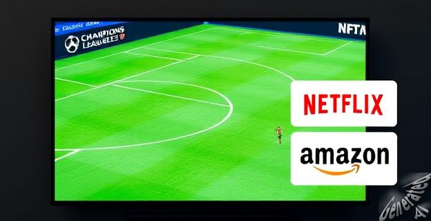 La UEFA permitirá a Netflix y Amazon pujar por los derechos de la Champions League en varios mercados simultáneamente