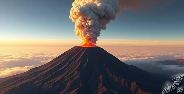 La erupción del volcán Etna alcanzó una altura de 5.000 metros