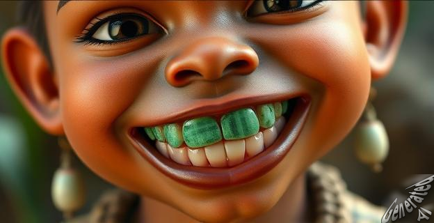 Los niños mayas llevaban incrustaciones de jade en los dientes desde la infancia