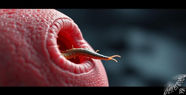 Las larvas pueden causar dolor intenso y secreción de pus en un plazo de 12 a 24 horas