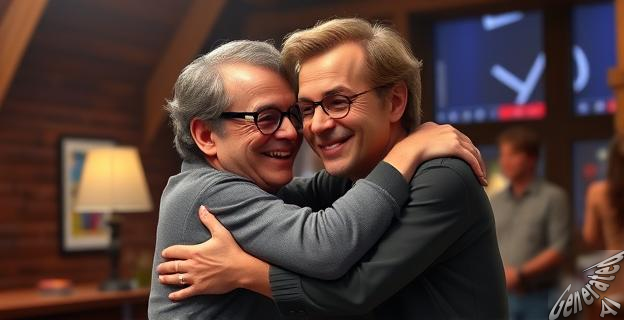 Christopher Lloyd y Michael J. Fox se reencontraron en 1999 en Spin City y en 2013 en El show de Michael J. Fox