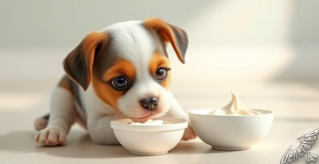 El yogur es el alimento recomendado para los cachorros