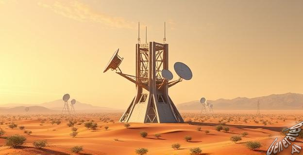 una central de torre con heliostatos y almacenamiento térmico capaz de generar electricidad de noche