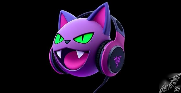 Los auriculares Razer Kraken Kitty V2 - Gengar Edition cuestan 159,99 euros