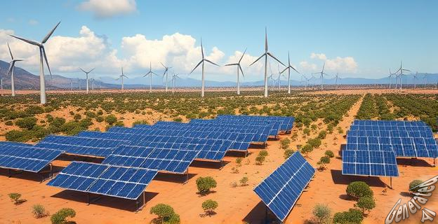 Se necesitará cubrir el 1% del territorio con placas solares