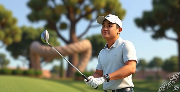 Carlos Alcaraz jugó en el Pro-Am del Open de España con Jon Rahm y otros golfistas destacados