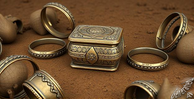 Se utilizó la fundición a la cera perdida para fabricar los adornos