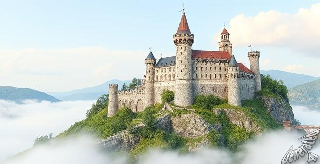 Un castillo servía de vigía, de punto de paso y de símbolo de poder