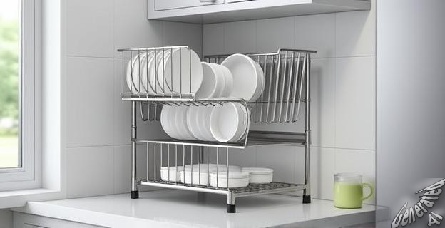 Escurreplatos cisne Delinia de Leroy Merlin