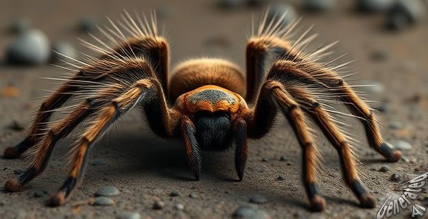Los machos de Satyrex pueden mantener una distancia segura durante el apareamiento gracias a sus palpos extremadamente largos