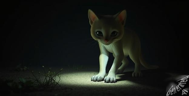 El gato marsupial muestra biofluorescencia natural bajo la luz ultravioleta