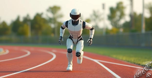 Un robot ha alcanzado una velocidad de 4,78 m/s