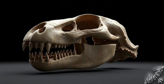 Un cráneo de un metriorrínquido de 150 millones de años