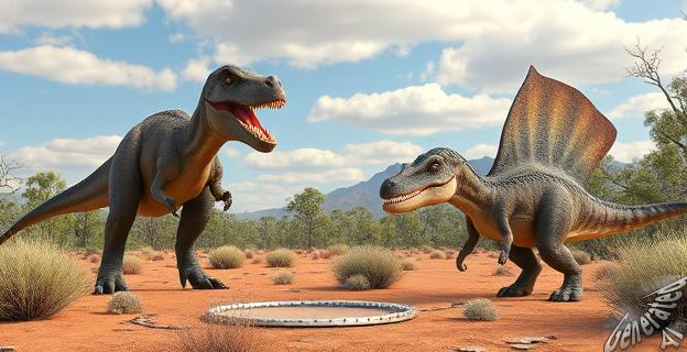 Los carcharodontosaurios en Australia eran más pequeños y convivían con megaraptoridos de gran tamaño