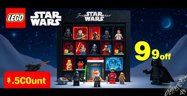El Calendario de Adviento Star Wars 2025 de LEGO está disponible por 31,99 € con un descuento del 9%
