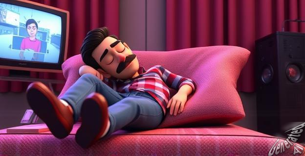 Jorge Fernández se duerme en todas partes