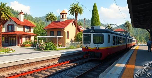 La Floresta nació hace cien años como un barrio residencial con conexión ferroviaria a Barcelona