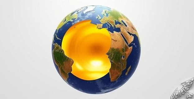 El oro se encuentra a 2.900 kilómetros de profundidad