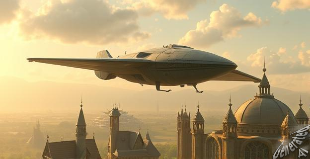 Una nave alienígena pilotable creada por kmarkow