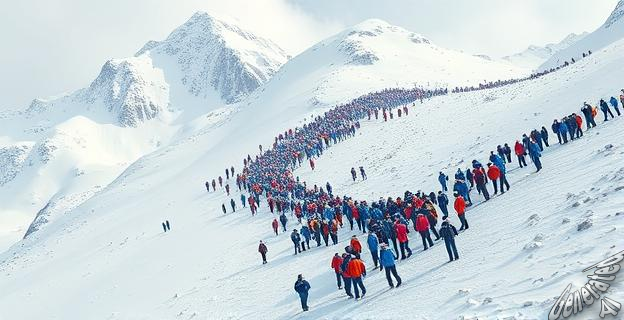 Cerca de un millar de personas atrapadas en la ladera oriental del Everest