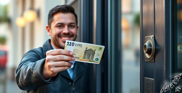 El cerrajero no cobró nada