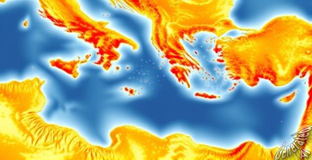 La temperatura del Mediterráneo está 2,26º Celsius por encima de lo normal