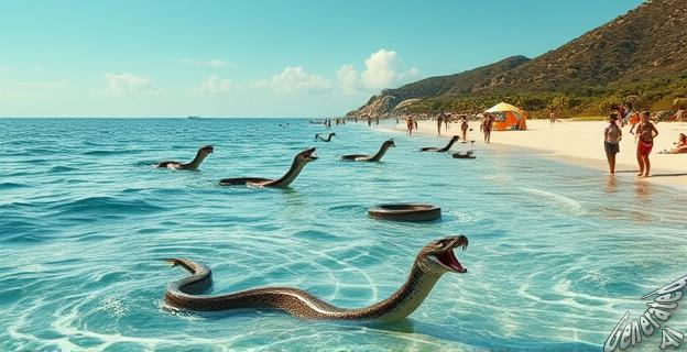 Las culebras de herradura no son venenosas