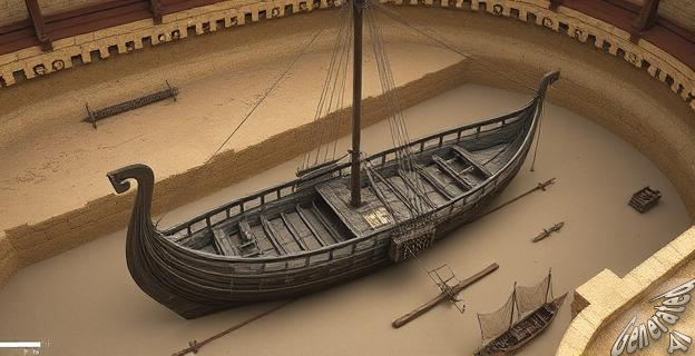 Un barco medieval de 10 metros de largo y 3 metros de ancho, datado entre los siglos XV y XVI