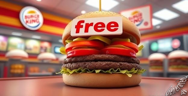 Burger King regala una hamburguesa Whopper gratis con la compra de un menú King Jr