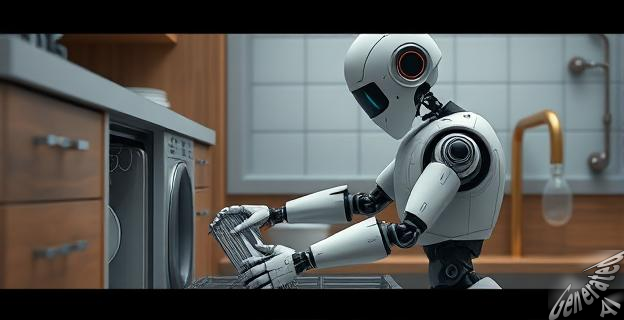 Puede cargar un lavavajillas de manera autónoma