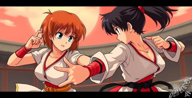 Después de un duelo de artes marciales con Ryoga Hibiki, cuando Ranma le dijo a Akane que le gustaba más con el pelo corto