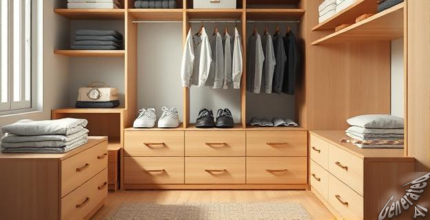 5 claves para mantener el dormitorio ordenado: separación por cajones, doblado vertical, separadores para cosmética, perchas para el armario y vender lo que no se necesita