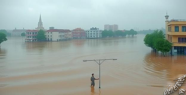 La lluvia ha superado los 224 mm en Gandía