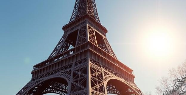 La Torre Eiffel se inclina hasta quince centímetros hacia el lado opuesto al que recibe la luz solar