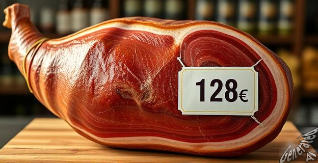 El jamón ibérico de 8 kg cuesta 129 euros