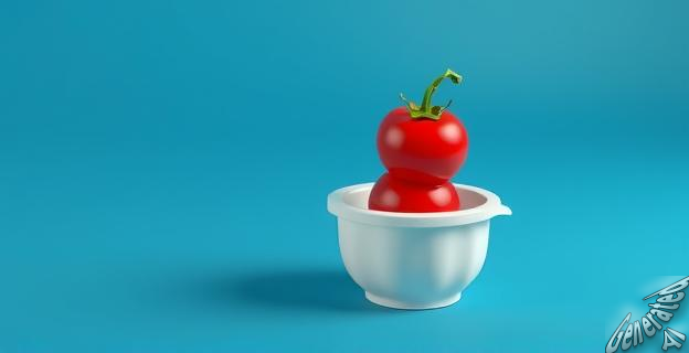 Los tomates cherry pueden crecer en botes de yogur y dar frutos todo el año