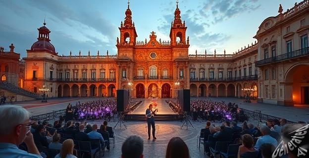 Quince promotoras musicales denuncian al Ayuntamiento de Sevilla por la falta de transparencia en la gestión de la Plaza de España