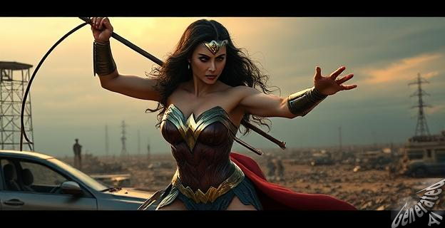 Wonder Woman arrancó la columna vertebral de Superman y la utilizó como un látigo